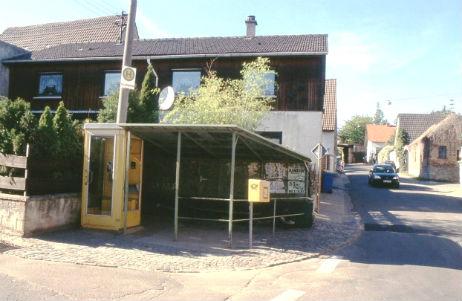 Hauptstraße, Ecke Pfeffergasse Anfang der 1990er Jahre 